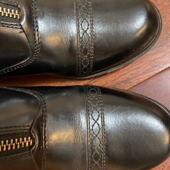 B Vertigo soft leather, zip front, equestrian boots. - Picture 9 of 13